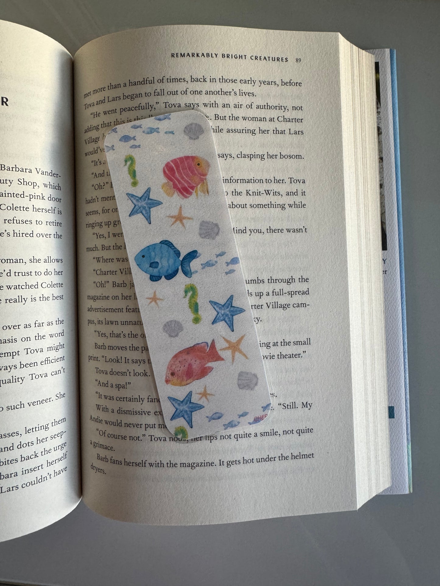 Ocean Themed Bookmarks