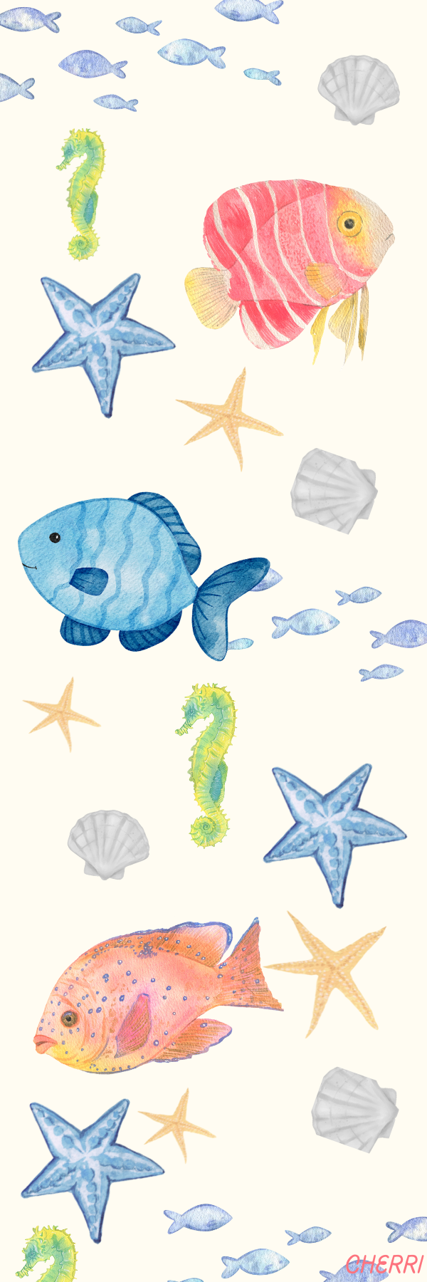 Ocean Themed Bookmarks